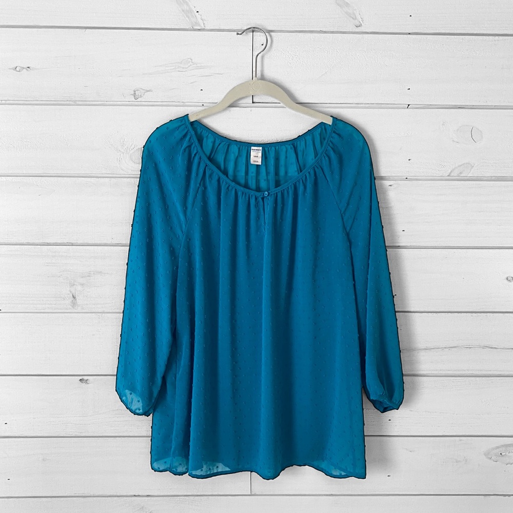 Old Navy Teal Blouse